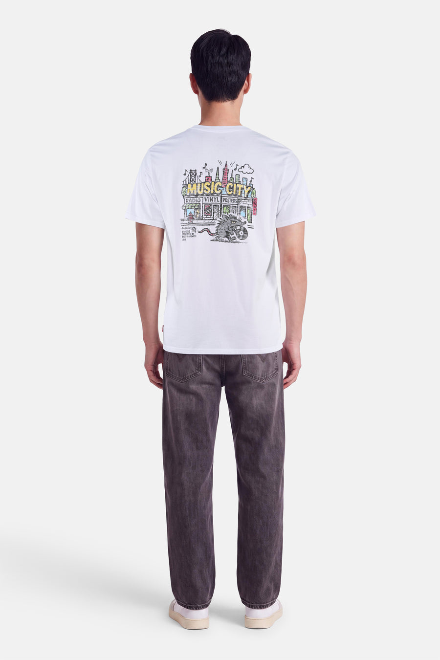 T-shirt met korte mouwen - wit