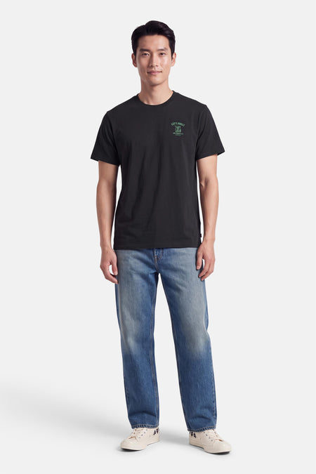 T-shirt met korte mouwen - zwart