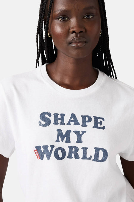 T-shirt met korte mouwen - wit
