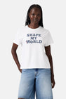 T-shirt met korte mouwen - wit