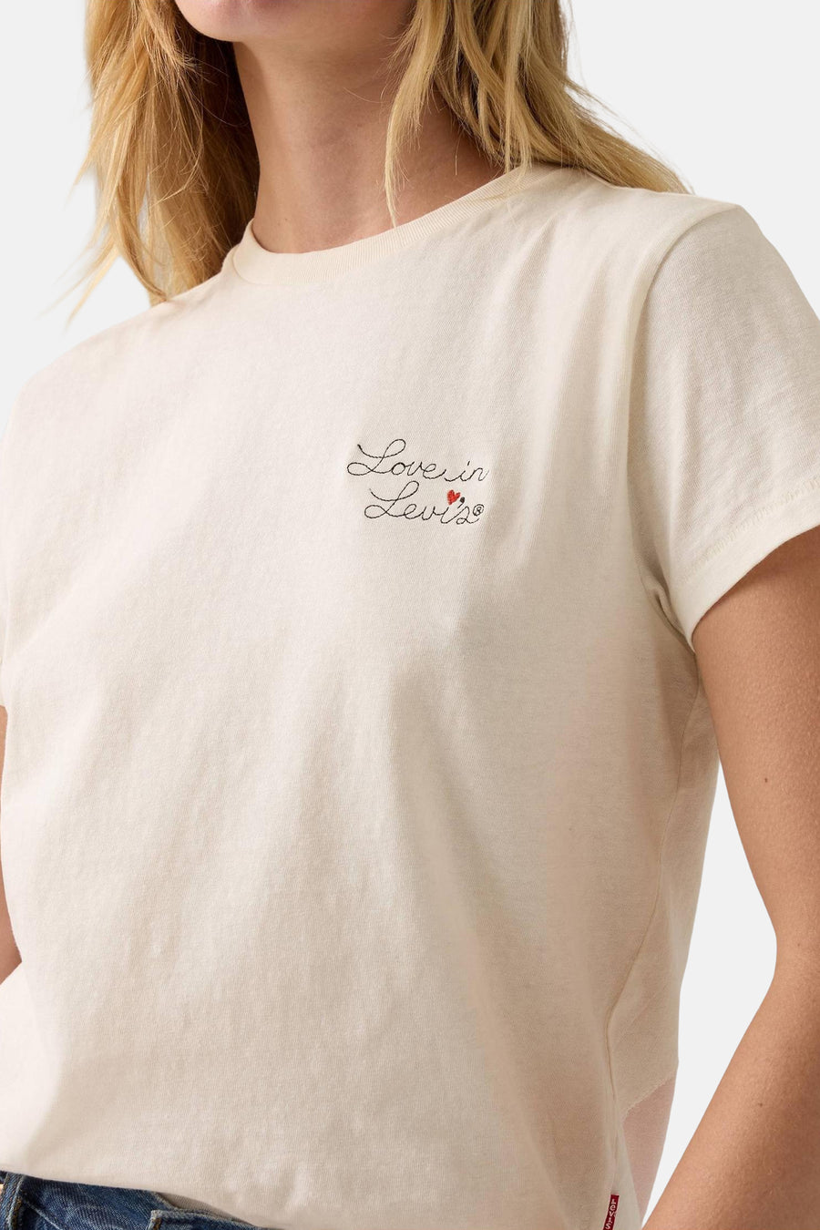 T-shirt met korte mouwen - Ecru - Levi's®