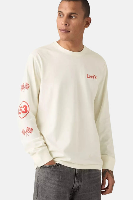 T-shirt à manches longues - blanc