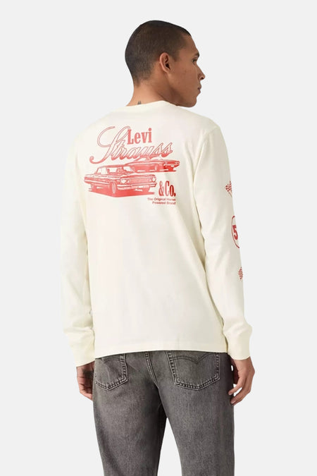 T-shirt à manches longues - blanc