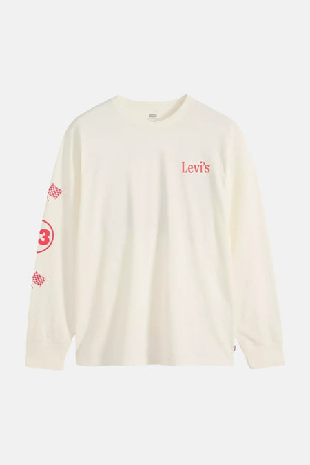 T-shirt met lange mouwen - wit