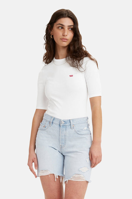 T-shirt met korte mouwen - wit