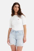 T-shirt met korte mouwen - wit