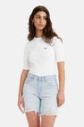 T-shirt met korte mouwen - wit
