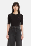 T-shirt met korte mouwen - zwart