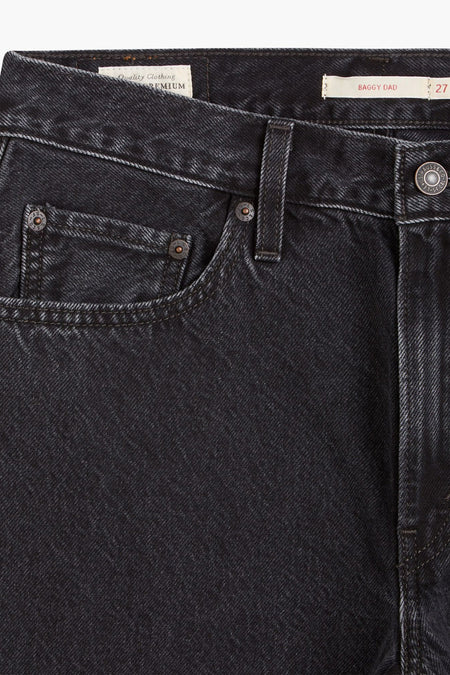 Straight jeans - dark grey denim
