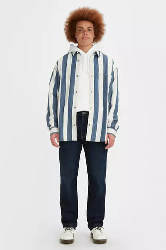 Straight jeans - dark blue denim