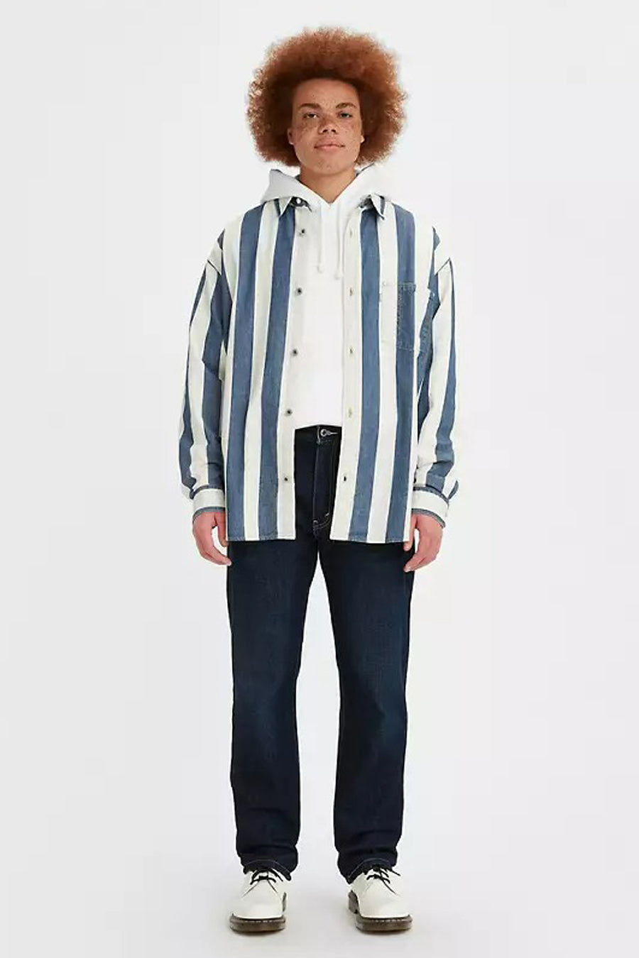 Straight jeans - dark blue denim