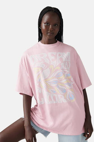 T-shirt à manches courtes - rose