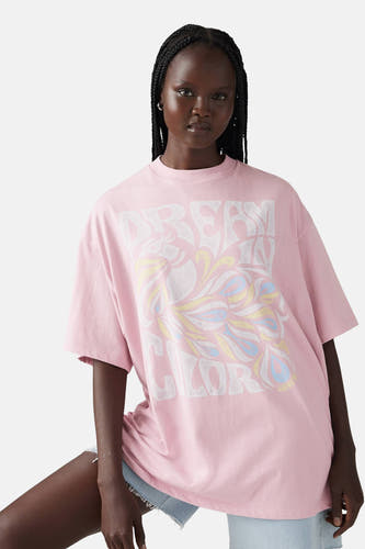 T-shirt à manches courtes - rose