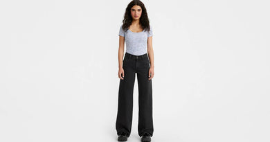 Jeans wide Black denim - Levi's®