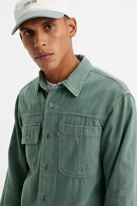 Chemise &agrave; manches longues - vert