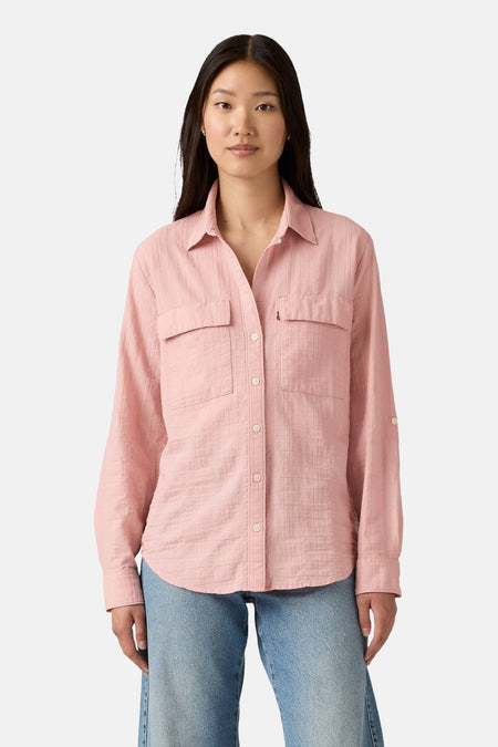 Hemd met lange mouwen - roze
