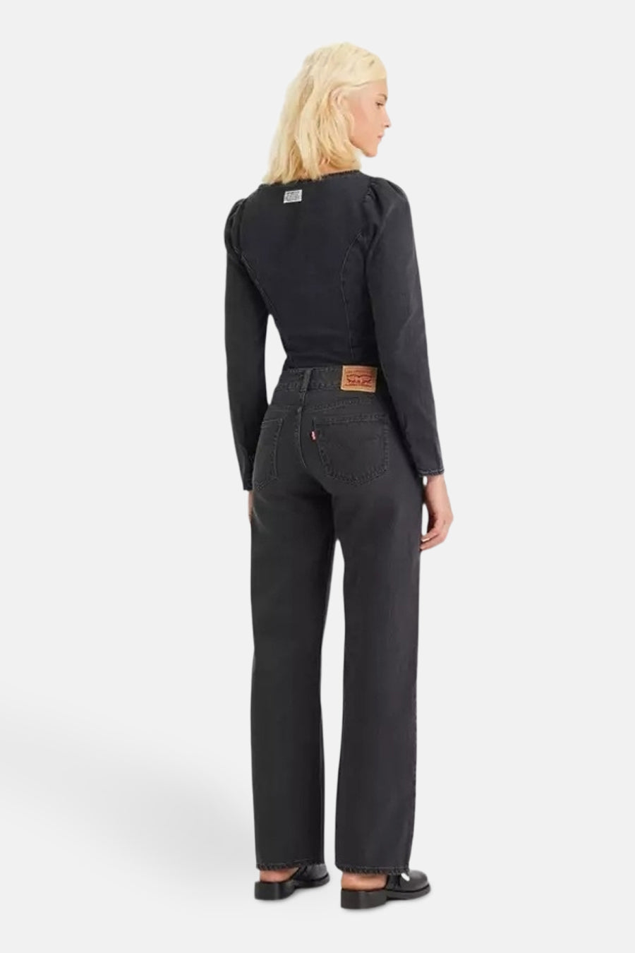 SUPERLOW LOOSE - Dark grey denim - LEVI'S YOUTH