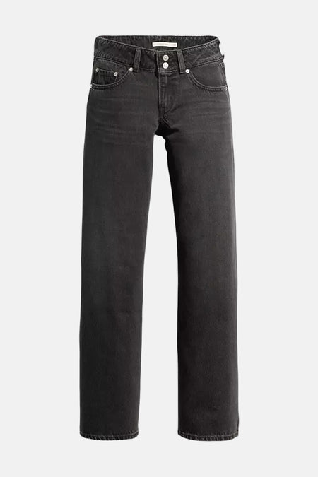 Jeans wide Black denim - LEVI'S YOUTH