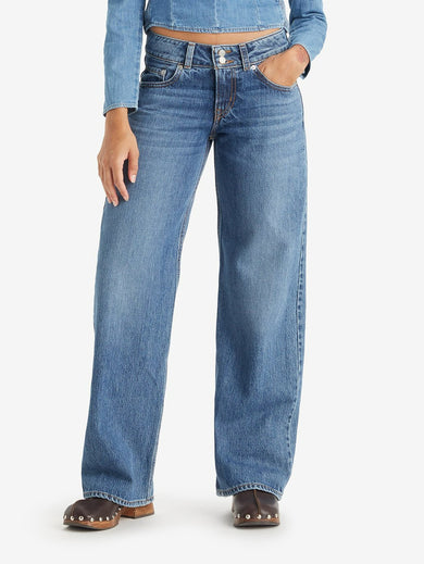 SUPERLOW - mid blue denim