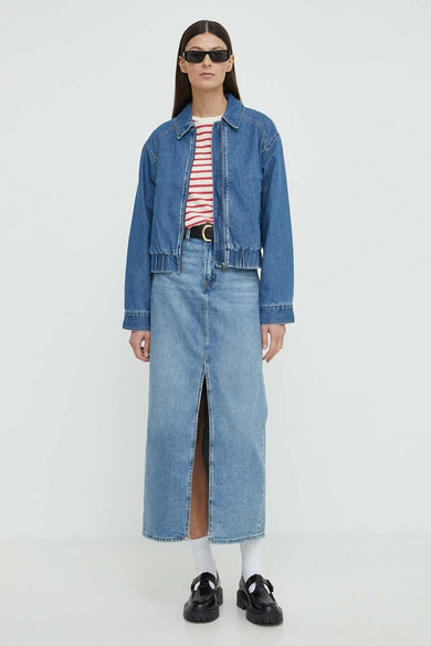 Lange rok - denim