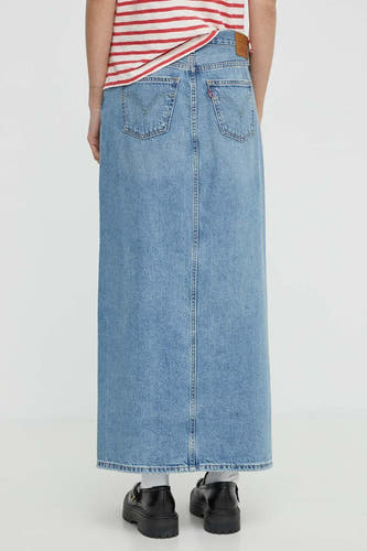 Lange rok - denim