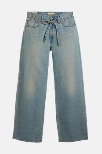 Jean droit bleu clair en denim de Levi's®, avec une ceinture élastique.