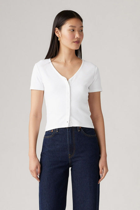 T-shirt met korte mouwen - wit