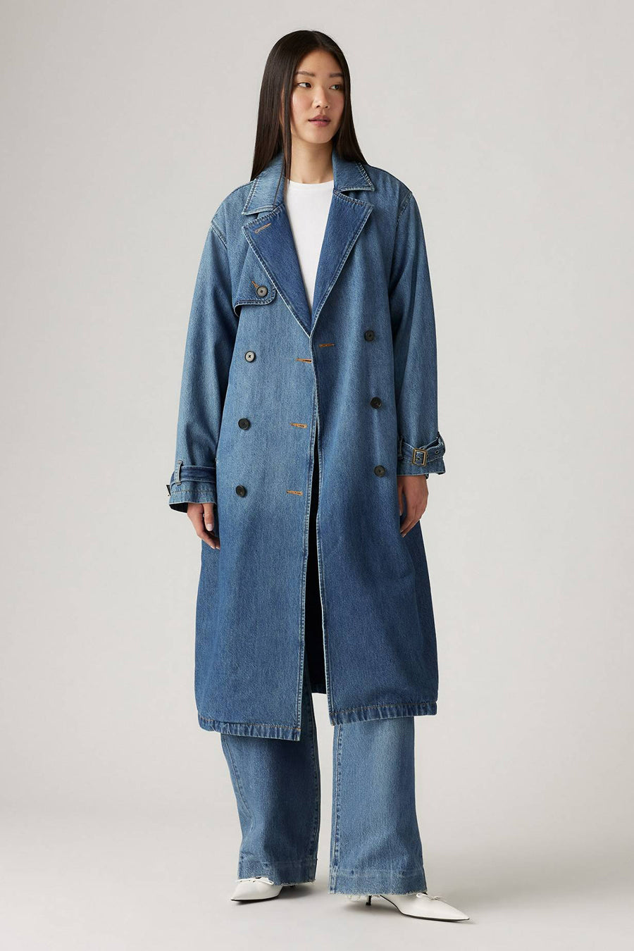 Jeansjas - dark blue denim