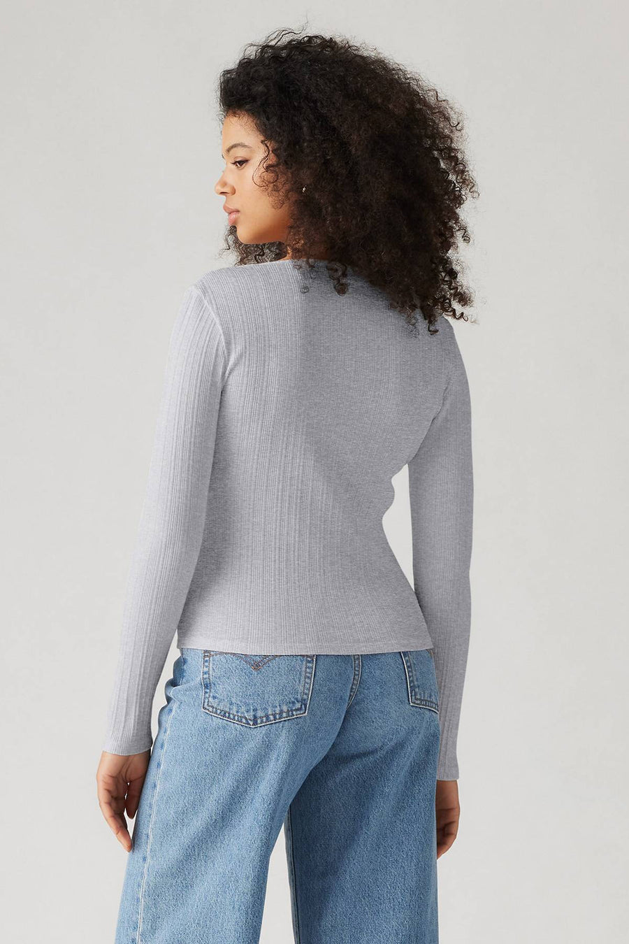 T-shirt met lange mouwen - grijs - Levi's® - 3