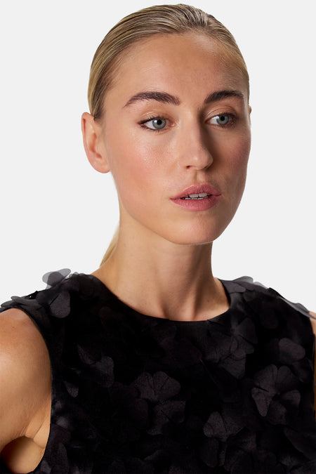 Blouse zonder mouwen - zwart
