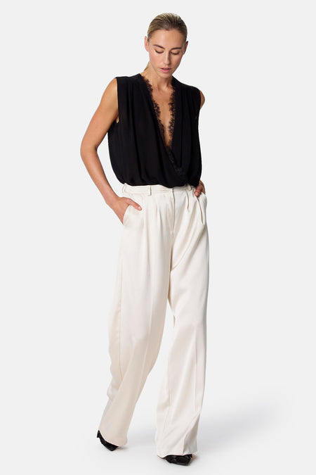 Blouse zonder mouwen - zwart