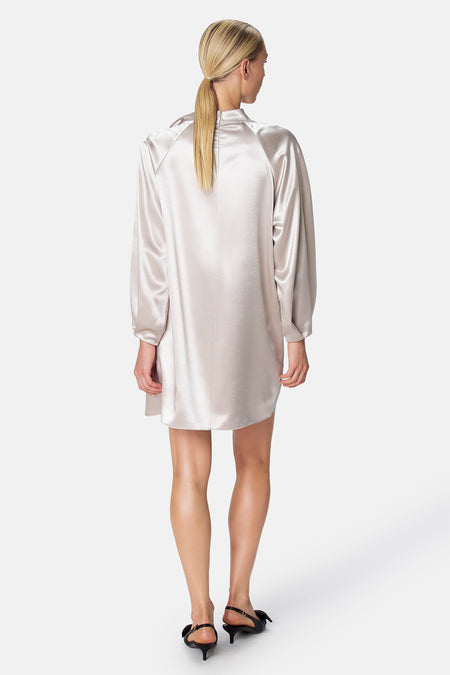 Robe à manches longues - doré