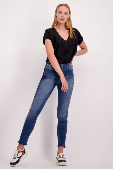Jeans skinny Blauw - Astrid Black Label