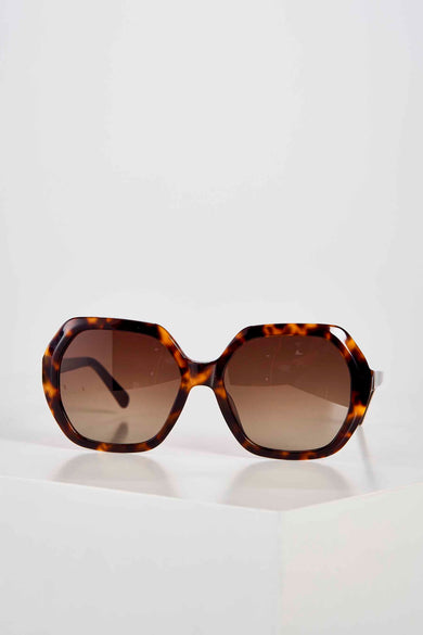 Lunettes de soleil - brun