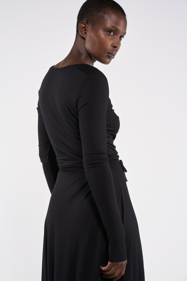 Jurk 3/4 Zwart - Astrid Black Label