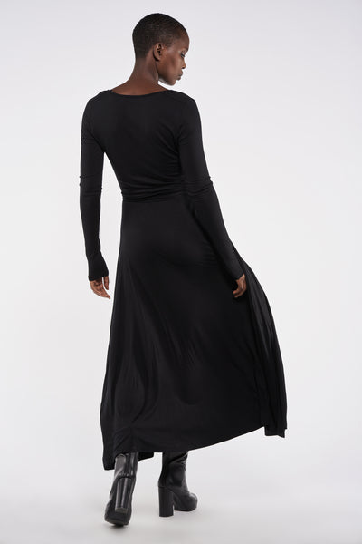Jurk 3/4 Zwart - Astrid Black Label