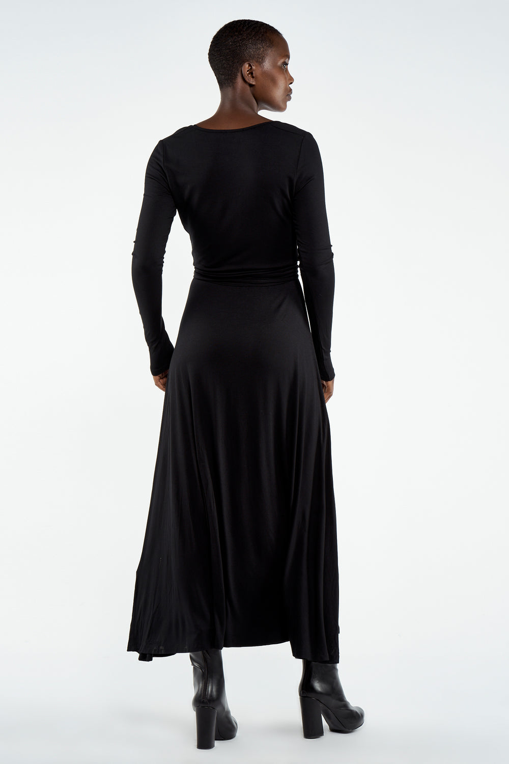 Jurk 3/4 Zwart - Astrid Black Label