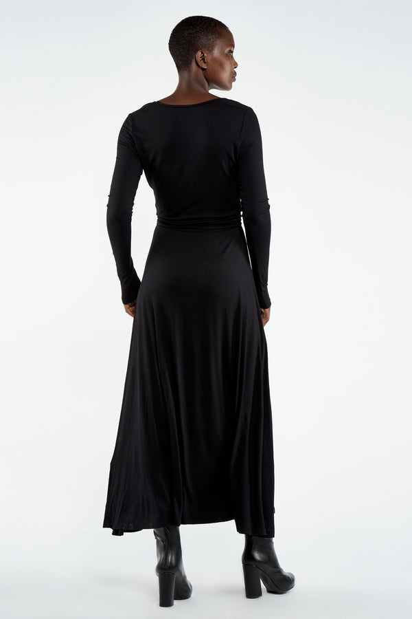 Jurk 3/4 Zwart - Astrid Black Label