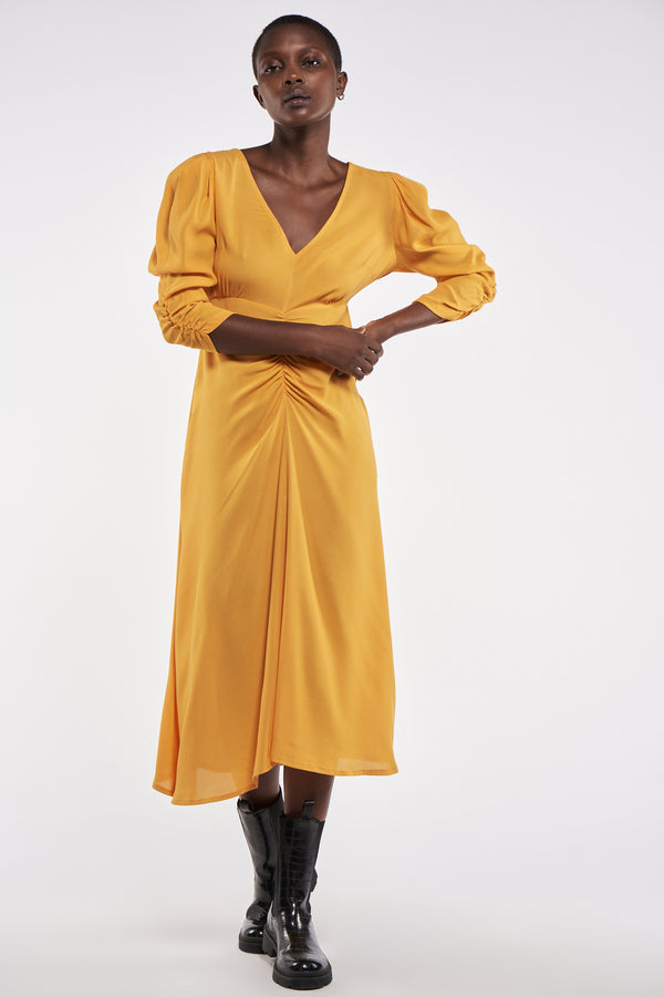 Jurk 3/4 Oranje - Astrid Black Label