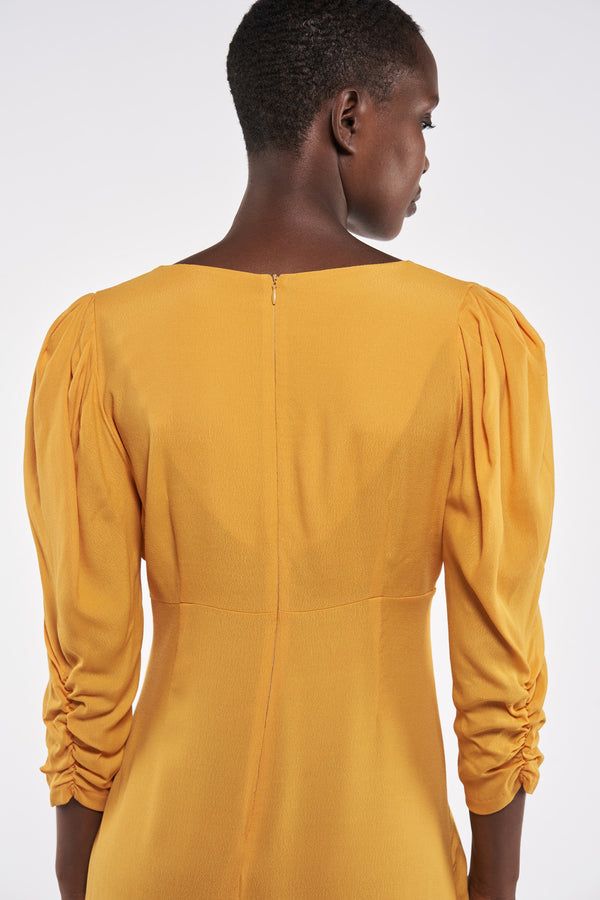 Jurk 3/4 Oranje - Astrid Black Label