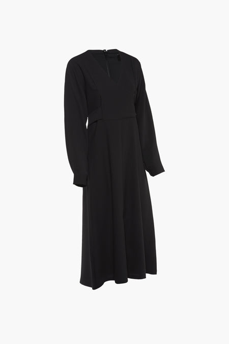Jurk 3/4 Zwart - Astrid Black Label