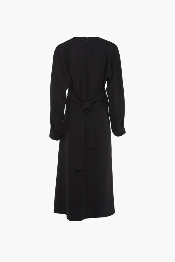 Jurk 3/4 Zwart - Astrid Black Label