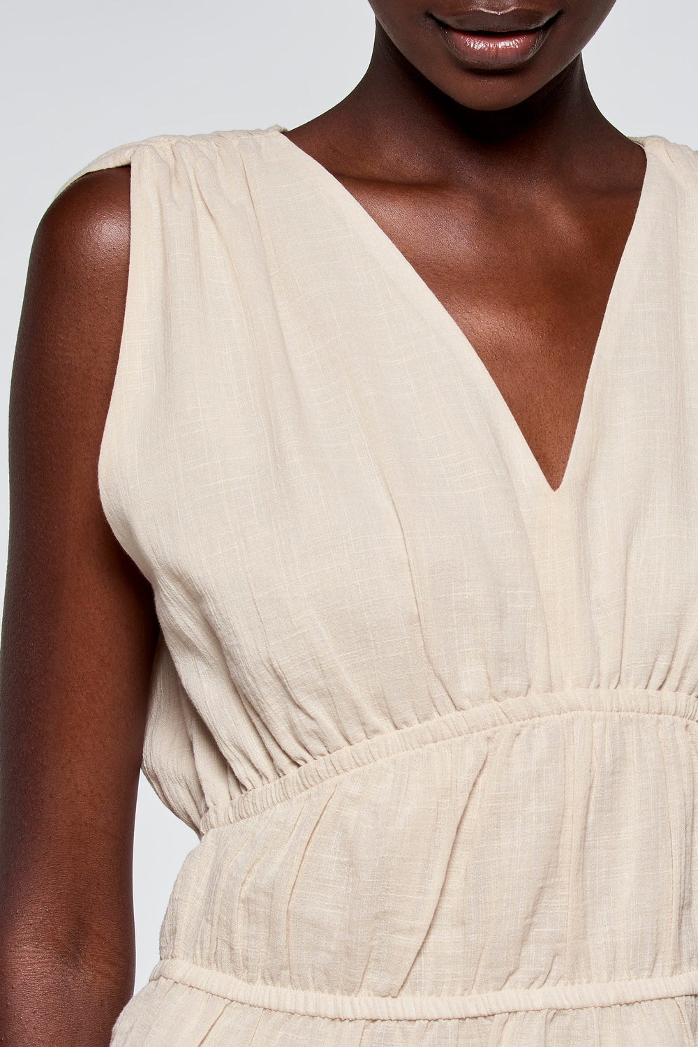 Top (zonder mouwen) Beige - Astrid Black Label