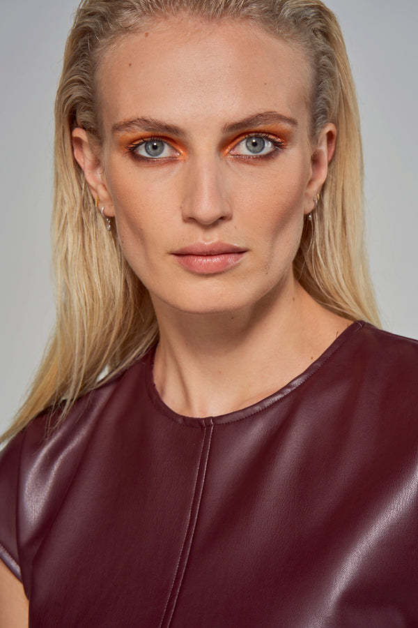 Robes sans manches Bordeaux - Astrid Black Label
