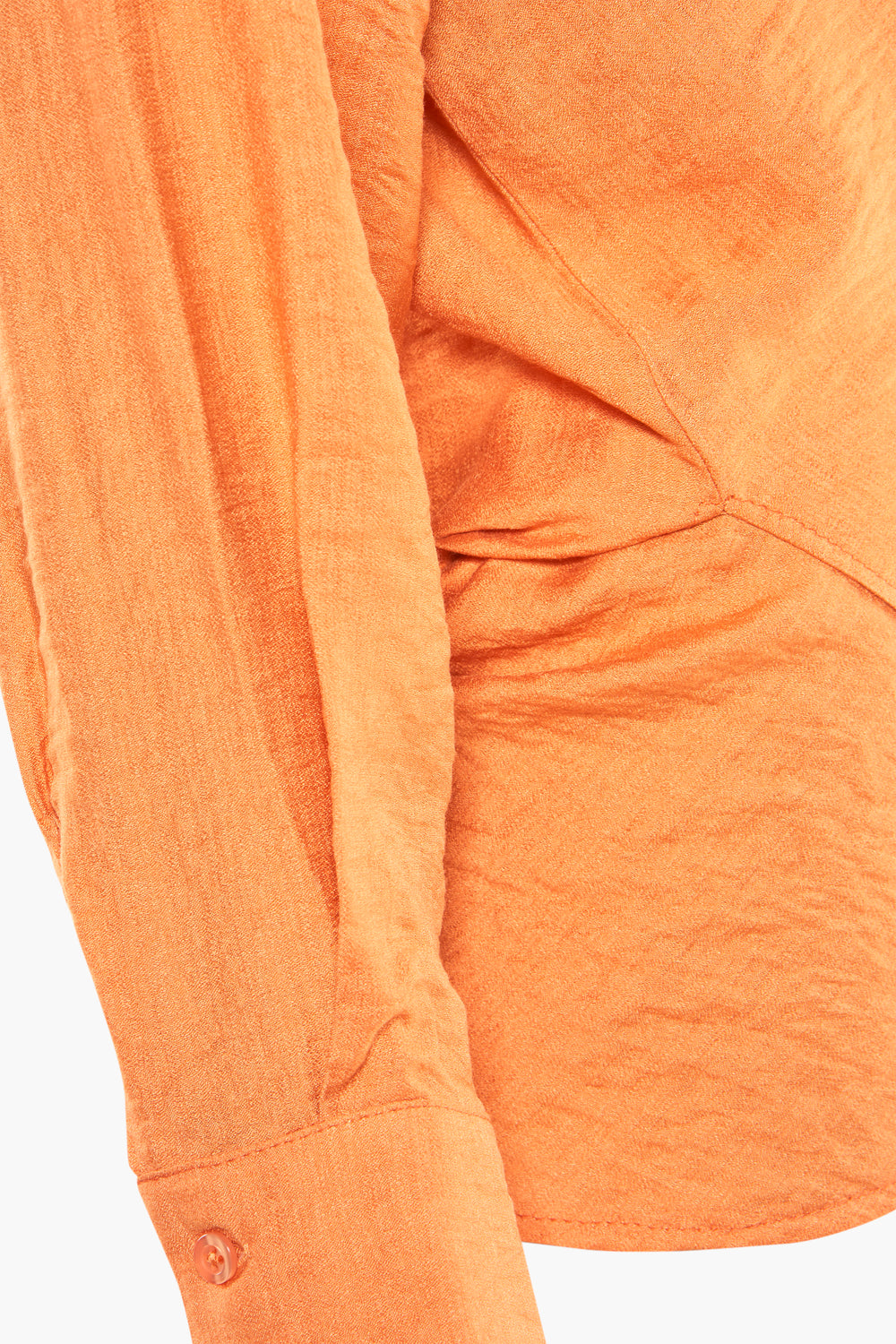 Blouse (lange mouwen) Oranje - Astrid Black Label
