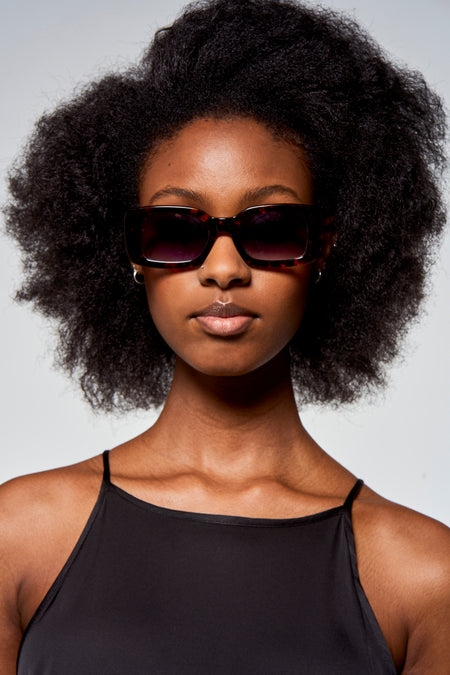 Lunettes de soleil - brun