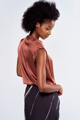 Blouse - brun