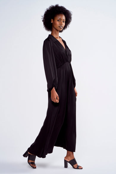 Robes manches longues Noir - Astrid Black Label