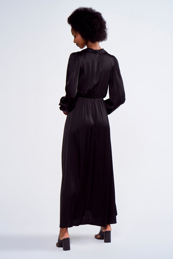 Kleedjes (lange mouwen) Zwart - Astrid Black Label