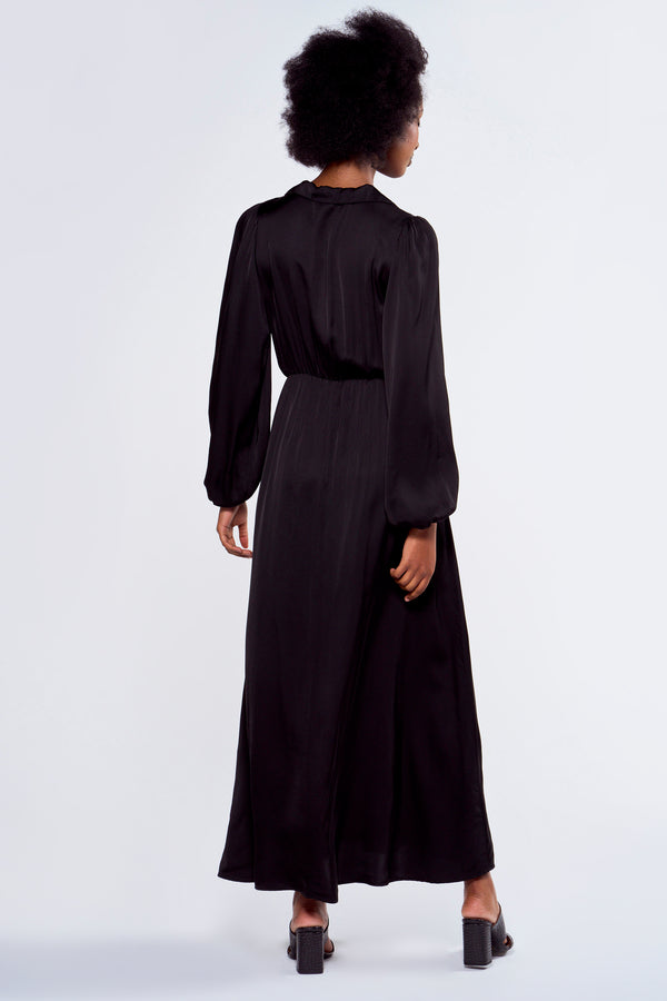 Kleedjes (lange mouwen) Zwart - Astrid Black Label